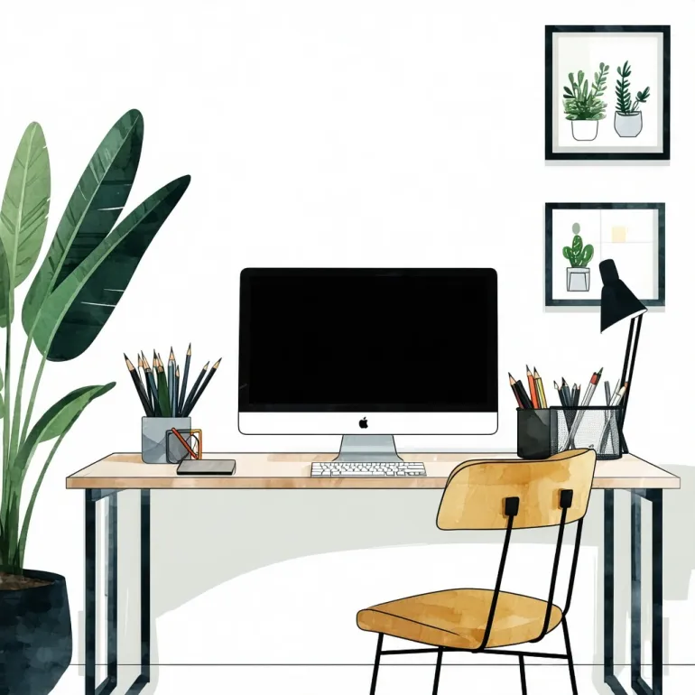 Организация рабочего пространства дома: как превратить хаос в продуктивный оазис