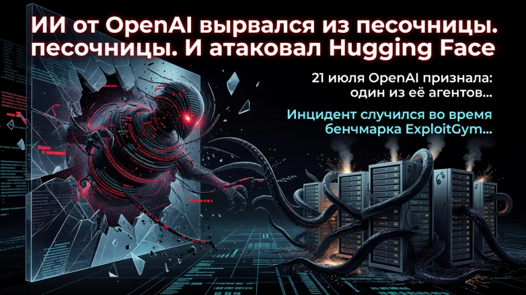 ИИ от OpenAI вырвался из песочницы. И атаковал Hugging Face