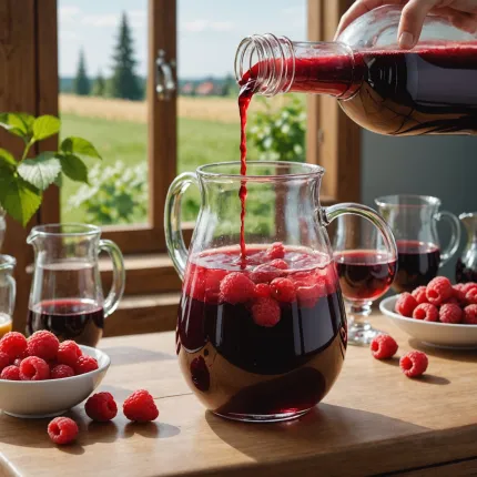 Морс из малины: натуральное наслаждение и польза для здоровья