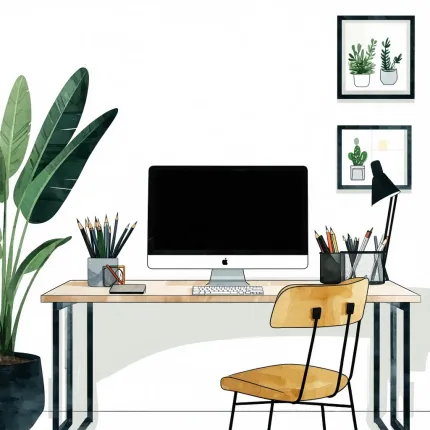 Организация рабочего пространства дома: как превратить хаос в продуктивный оазис