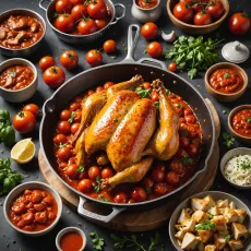 Курица с помидорами: идеальное блюдо для здорового и вкусного питания