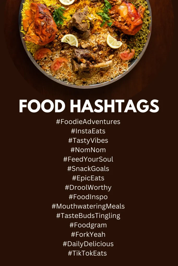 Food Hashtags