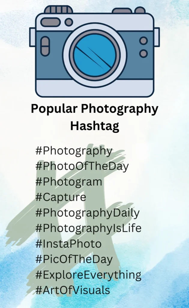 Photography hashtags