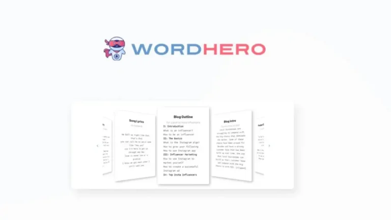 wordhero lifetime deal