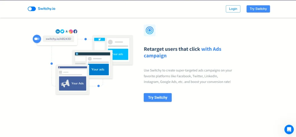 Switchy.io SmartPages Advanced Link